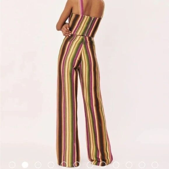 Striped Wide Leg Pants for Women - Picture 3 of 9